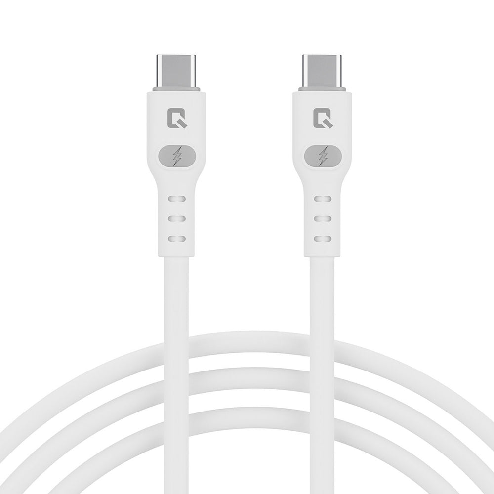 TUNIQ USB-C naar USB-C Kabel 200cm - Snelle oplaadkabel - Wit-Kabel-Ilumina Benelux
