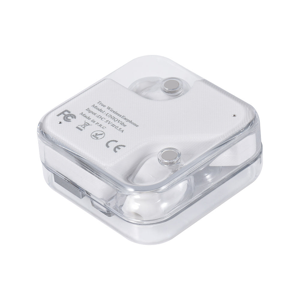 TUNIQ Vibe Wireless Oordopje - Wit-In-ear koptelefoon-Ilumina Benelux