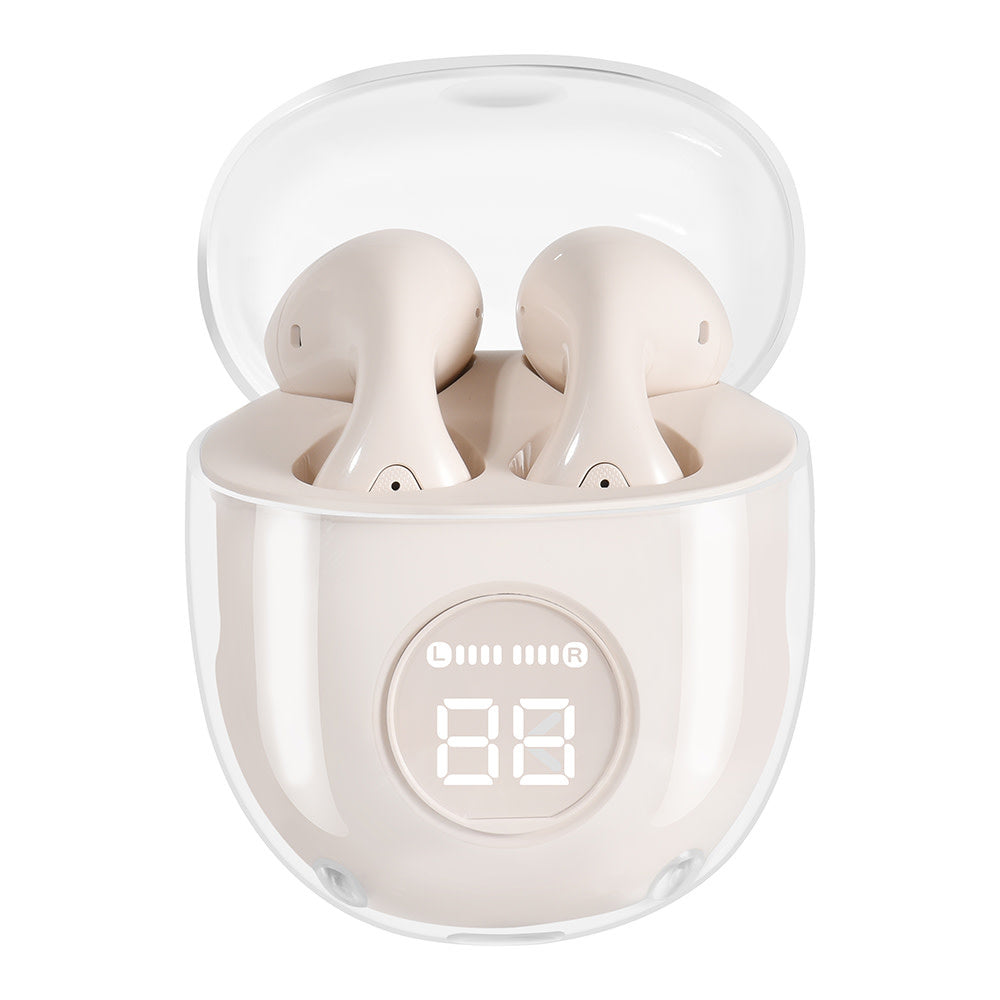 TUNIQ Wireless Oordopje Model Pulse - Beige-In-ear koptelefoon-Ilumina Benelux