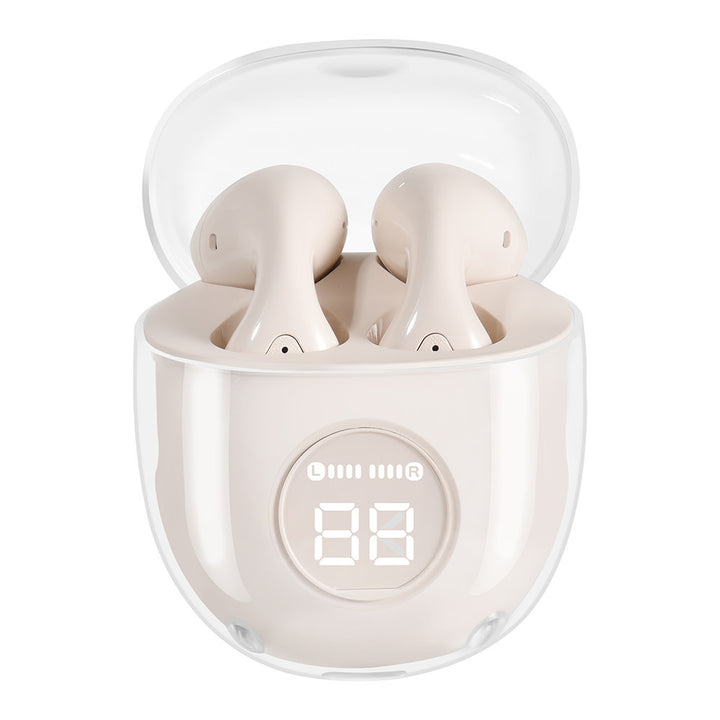 TUNIQ Wireless Oordopje Model Pulse - Beige-In-ear koptelefoon-Ilumina Benelux
