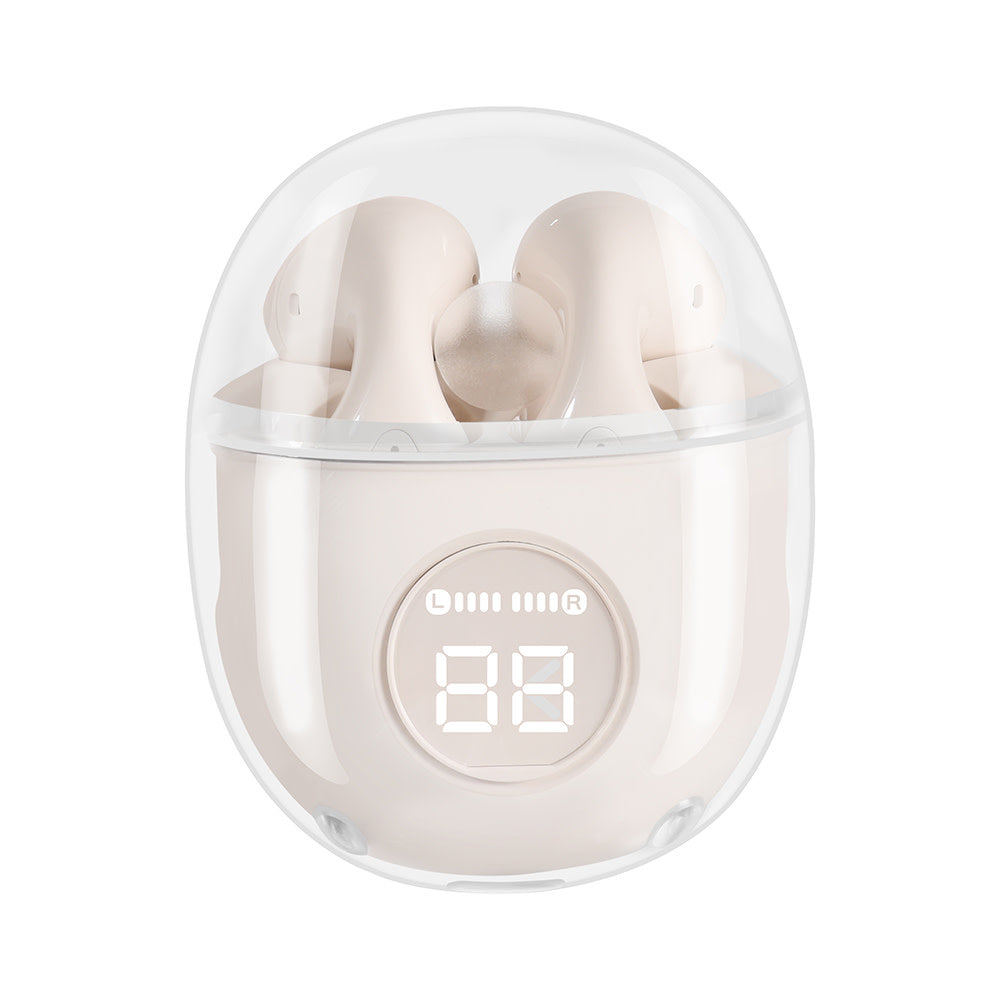 TUNIQ Wireless Oordopje Model Pulse - Beige-In-ear koptelefoon-Ilumina Benelux