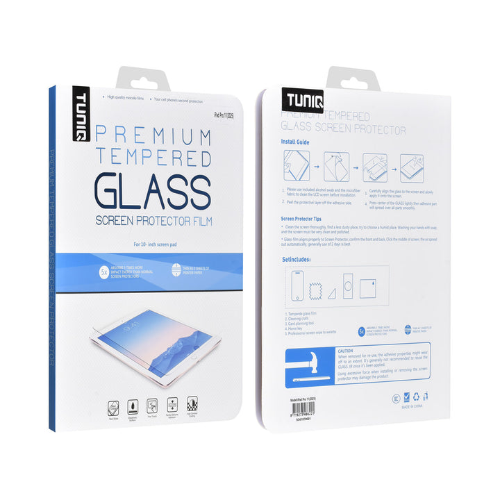 TUNIQ iPad Pro 11 (2025) Tablet Screenprotector- Tempered Glass - Transparant-tabletscreenprotectors-Ilumina Benelux