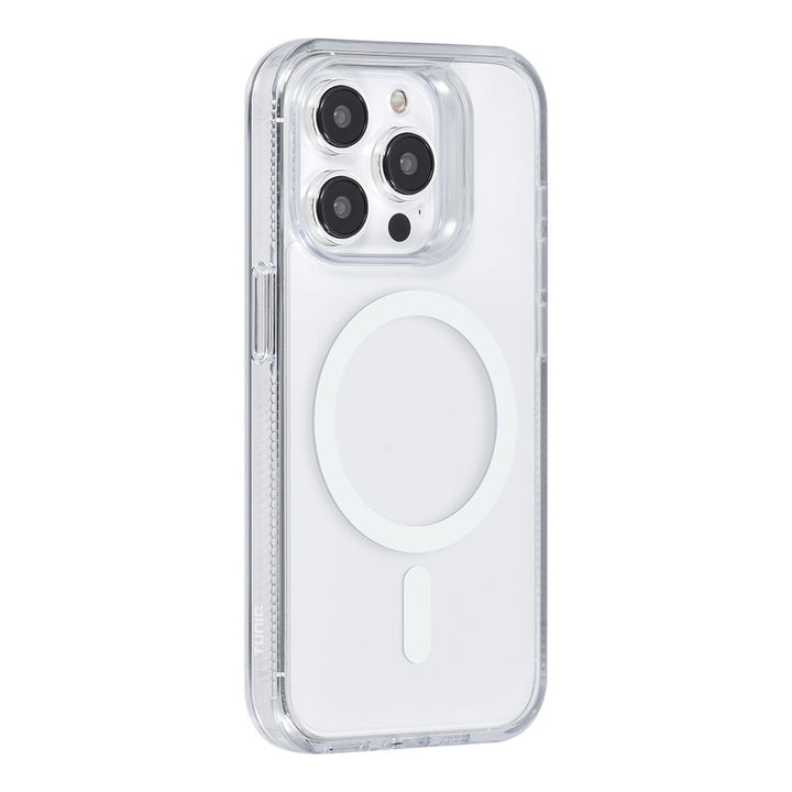 TUNIQ iPhone 15 Pro Backcover hoesje Magsafe silicone - Wit-Hoesjes-Ilumina Benelux