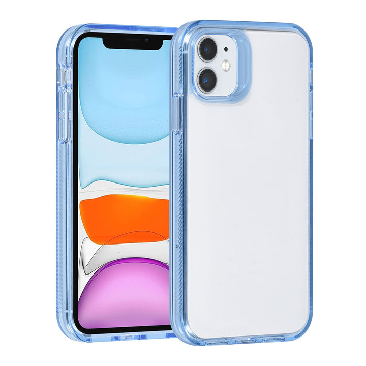 TUNIQ iPhone 11 Backcover hoesje - Blauw-Hoesjes-Ilumina Benelux