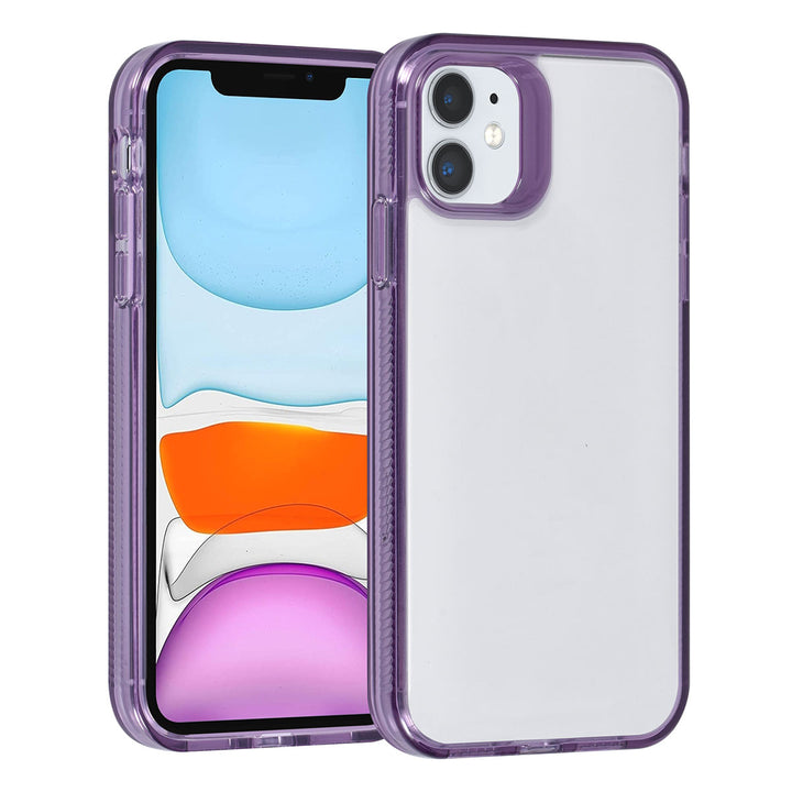 TUNIQ iPhone 11 Backcover hoesje - Paars-Hoesjes-Ilumina Benelux