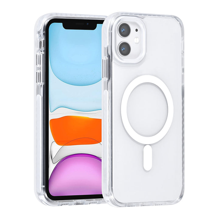 TUNIQ iPhone 11 Backcover hoesje neck cord - magsafe - Wit-Hoesjes-Ilumina Benelux