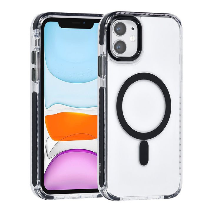TUNIQ iPhone 11 Backcover hoesje neck cord - magsafe - Zwart-Hoesjes-Ilumina Benelux