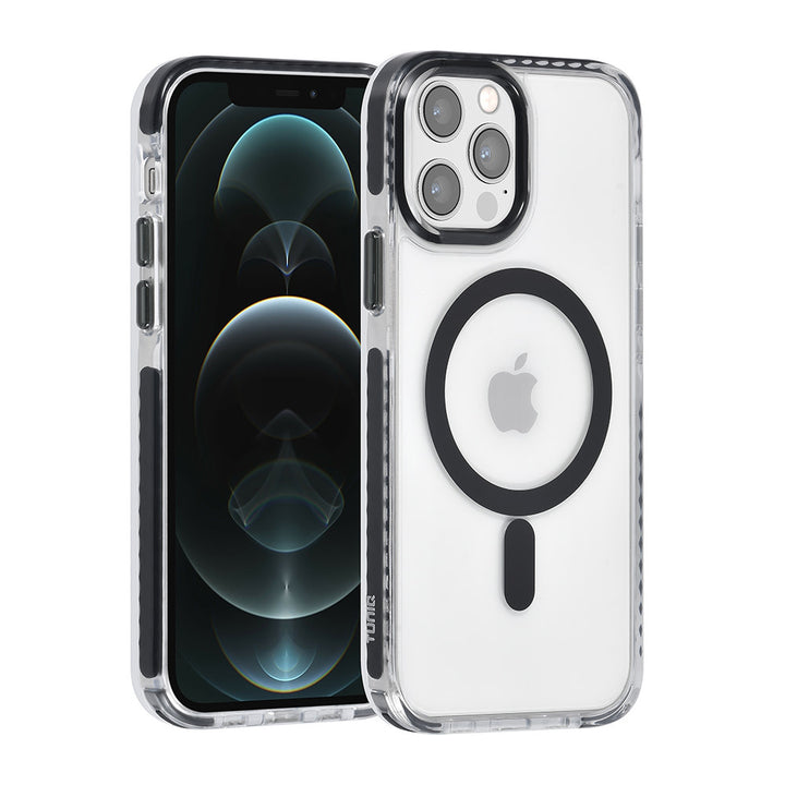 TUNIQ iPhone 12/12 Pro Backcover hoesje neck cord - magsafe - Zwart-Hoesjes-Ilumina Benelux