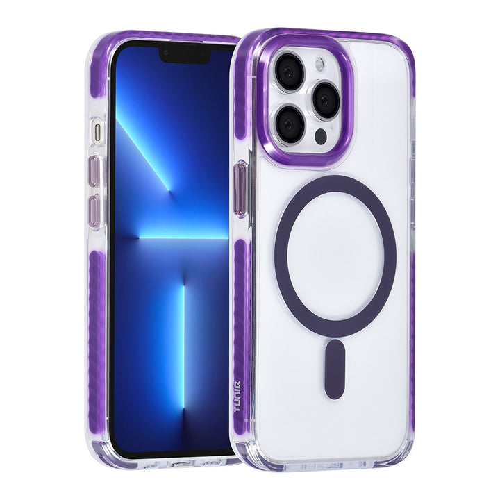TUNIQ iPhone 13 Pro Backcover hoesje neck cord - magsafe - Paars-Hoesjes-Ilumina Benelux