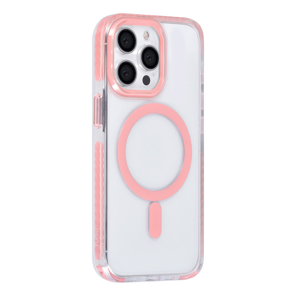 TUNIQ iPhone 13 Pro Backcover hoesje neck cord - magsafe - Roze-Hoesjes-Ilumina Benelux