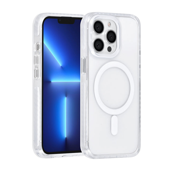 TUNIQ iPhone 13 Pro Backcover hoesje neck cord - magsafe - Wit-Hoesjes-Ilumina Benelux
