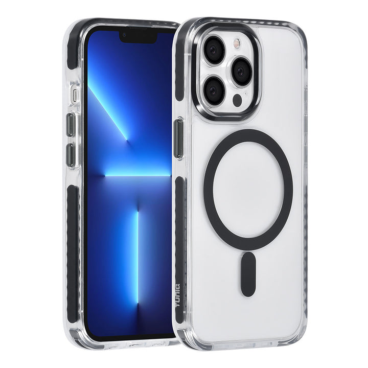 TUNIQ iPhone 13 Pro Backcover hoesje neck cord - magsafe - Zwart-Hoesjes-Ilumina Benelux