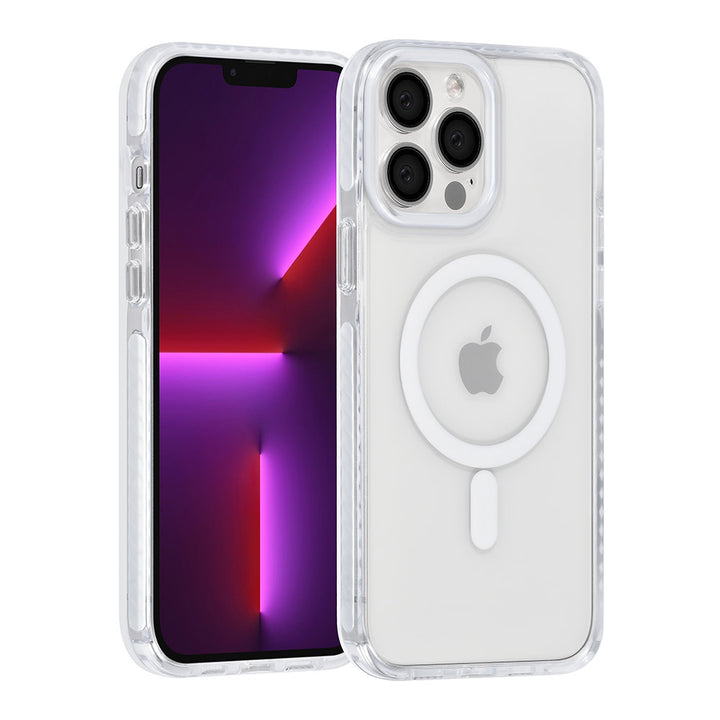 TUNIQ iPhone 13 Pro Max Backcover hoesje neck cord - magsafe - Wit-Hoesjes-Ilumina Benelux
