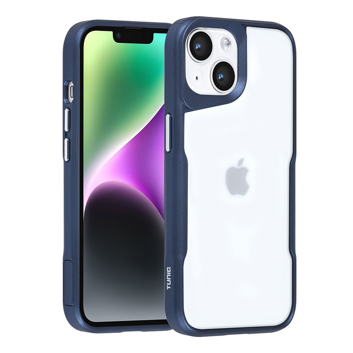 TUNIQ iPhone 14 Backcover hoesje Silicone - DonkerBlauw-Hoesjes-Ilumina Benelux