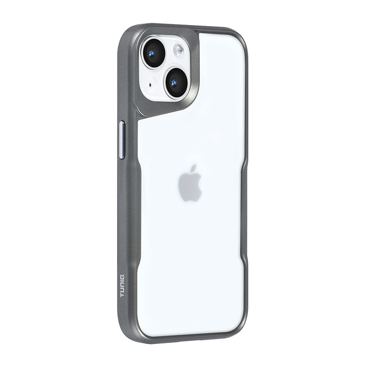 TUNIQ iPhone 14 Backcover hoesje Silicone - Grijs-Hoesjes-Ilumina Benelux