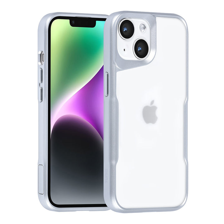 TUNIQ iPhone 14 Backcover hoesje Silicone - Zilver-Hoesjes-Ilumina Benelux
