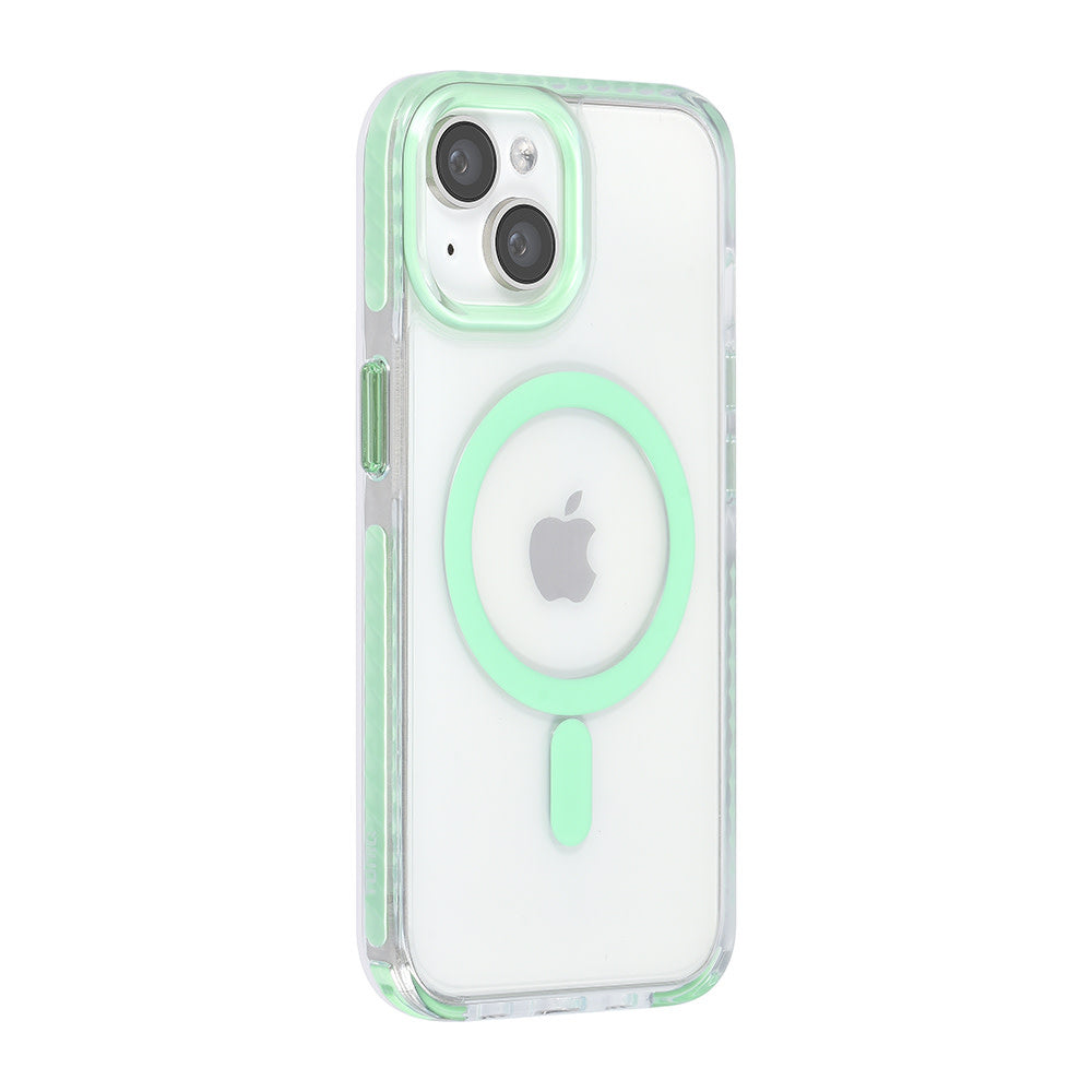 TUNIQ iPhone 14 Backcover hoesje neck cord - magsafe - Groen-Hoesjes-Ilumina Benelux