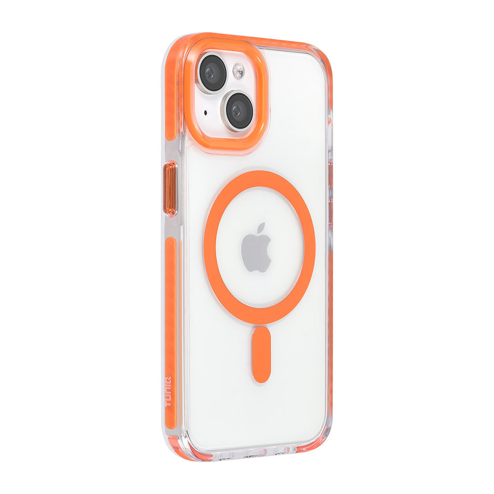 TUNIQ iPhone 14 Backcover hoesje neck cord - magsafe - Oranje-Hoesjes-Ilumina Benelux
