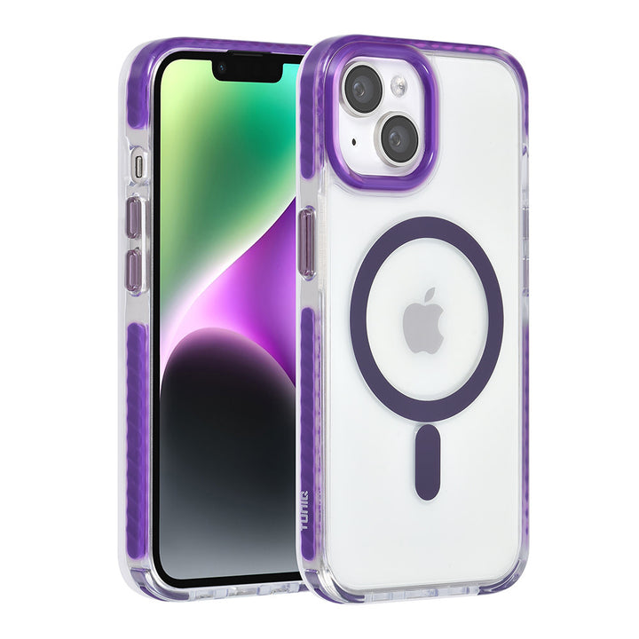TUNIQ iPhone 14 Backcover hoesje neck cord - magsafe - Paars-Hoesjes-Ilumina Benelux