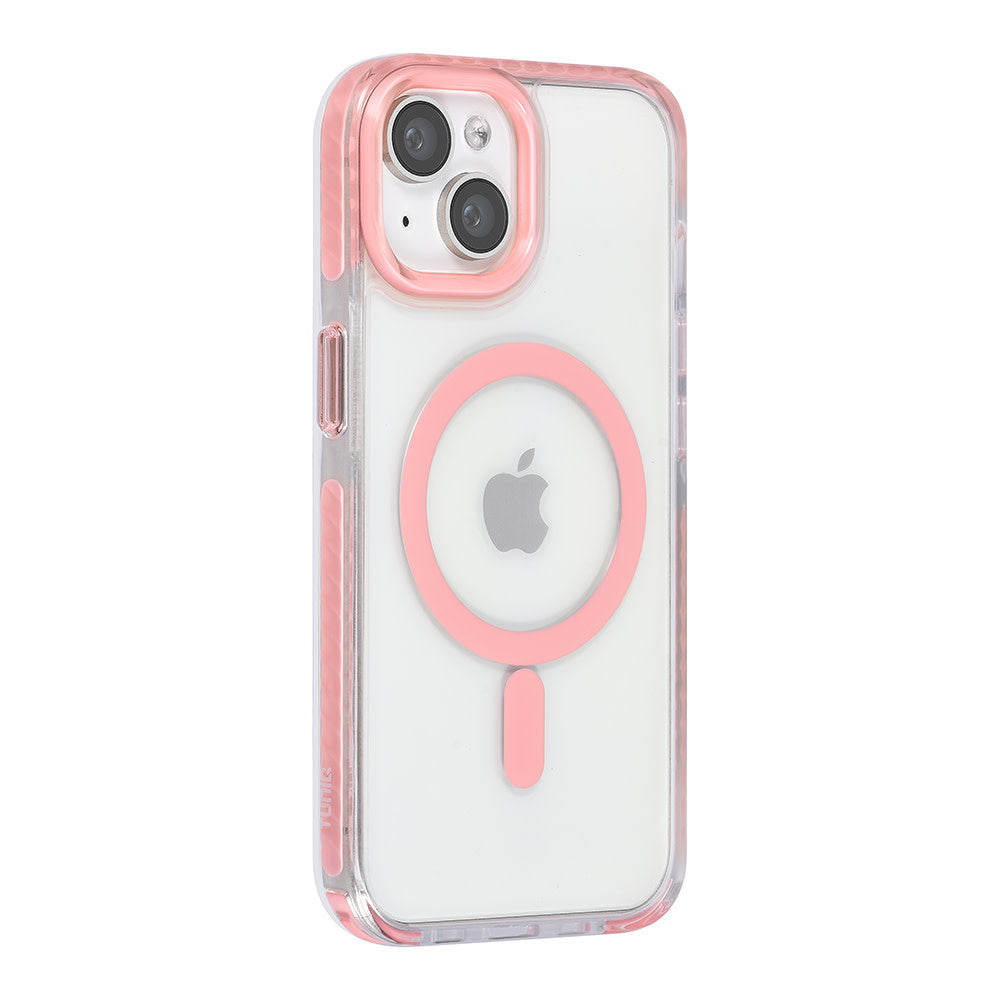 TUNIQ iPhone 14 Backcover hoesje neck cord - magsafe - Roze-Hoesjes-Ilumina Benelux