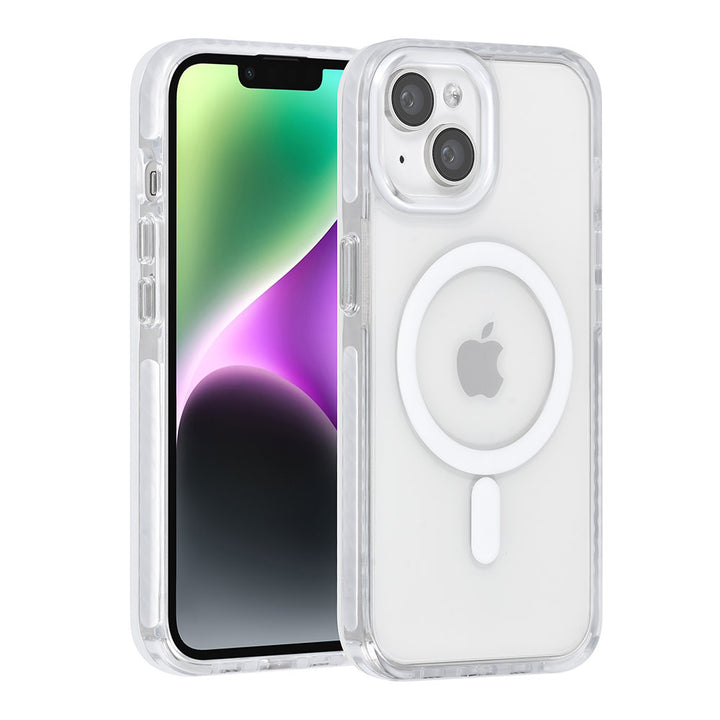 TUNIQ iPhone 14 Backcover hoesje neck cord - magsafe - Wit-Hoesjes-Ilumina Benelux
