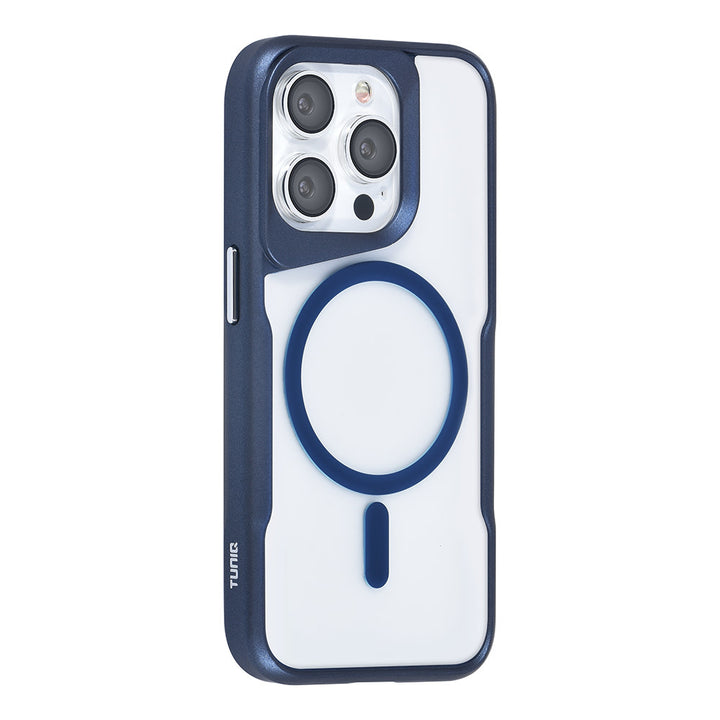 TUNIQ iPhone 14 Pro Backcover hoesje Magsafe silicone - DonkerBlauw-Hoesjes-Ilumina Benelux
