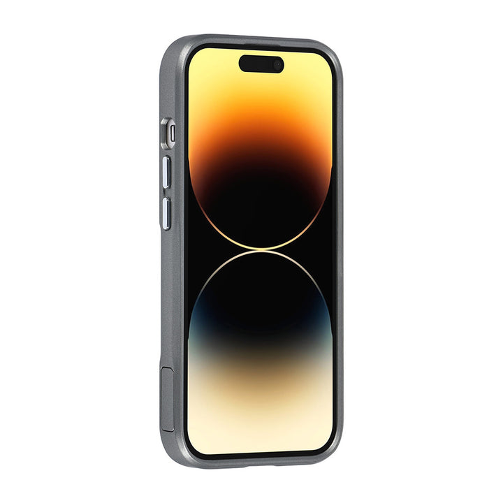 TUNIQ iPhone 14 Pro Backcover hoesje Magsafe silicone - Grijs-Hoesjes-Ilumina Benelux
