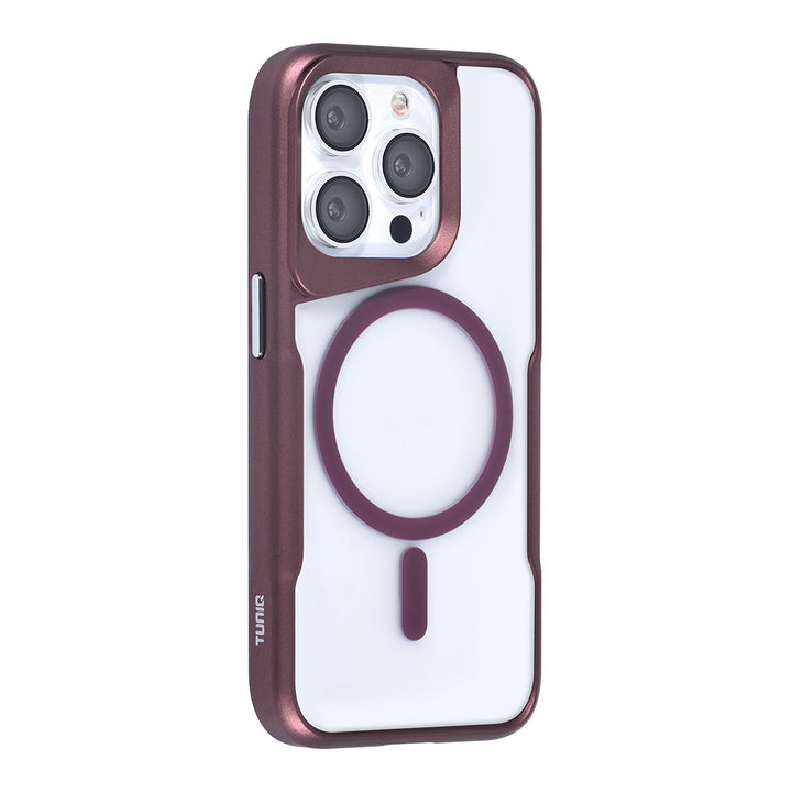 TUNIQ iPhone 14 Pro Backcover hoesje Magsafe silicone - Rood-Hoesjes-Ilumina Benelux