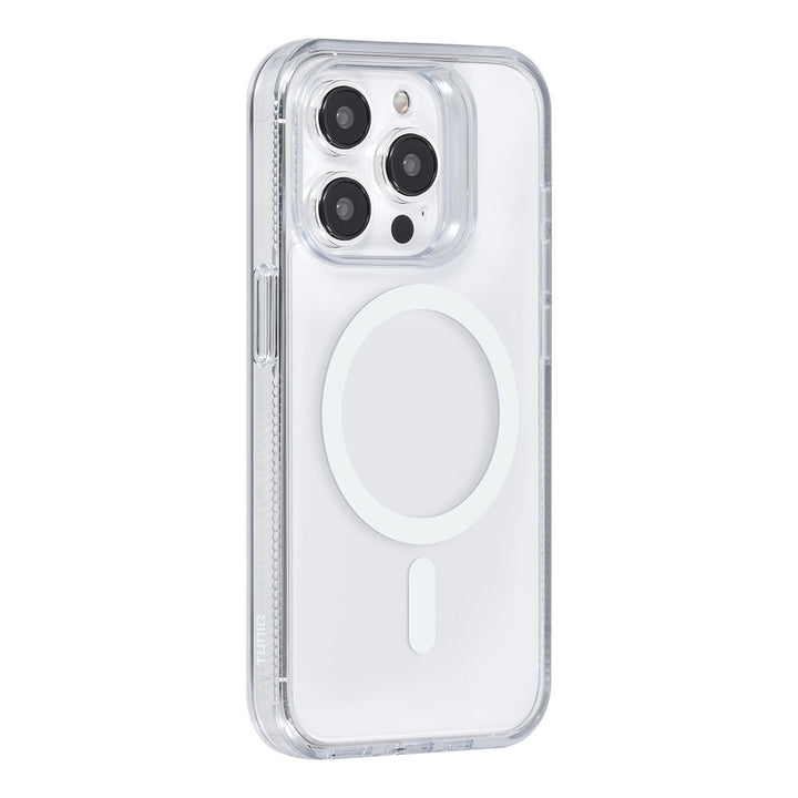 TUNIQ iPhone 14 Pro Backcover hoesje Magsafe silicone - Wit-Hoesjes-Ilumina Benelux