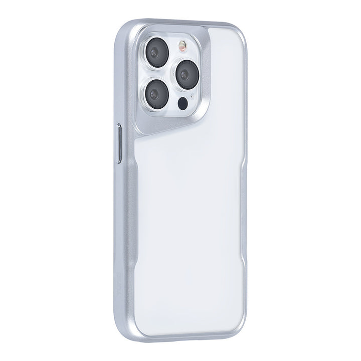 TUNIQ iPhone 14 Pro Backcover hoesje Silicone - Zilver-Hoesjes-Ilumina Benelux