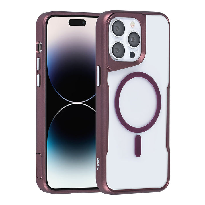 TUNIQ iPhone 14 Pro Max Backcover hoesje Magsafe silicone - Rood-Hoesjes-Ilumina Benelux