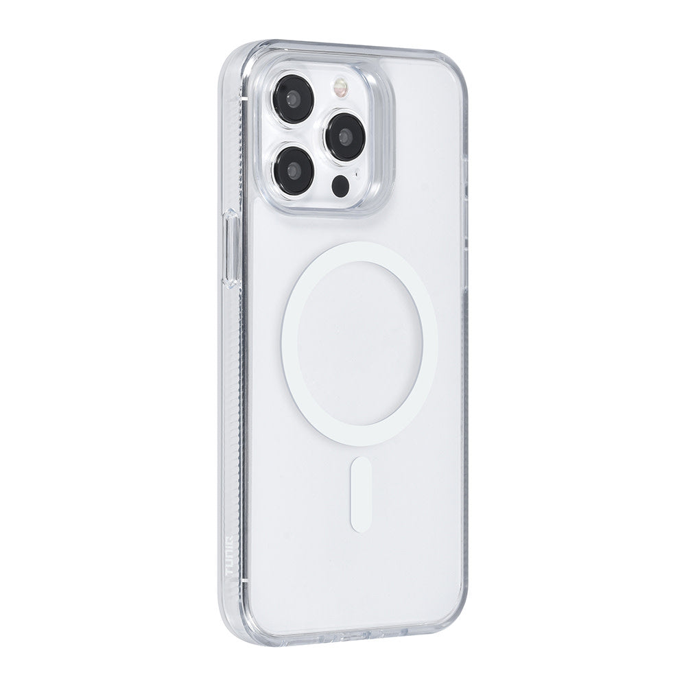TUNIQ iPhone 14 Pro Max Backcover hoesje Magsafe silicone - Wit-Hoesjes-Ilumina Benelux
