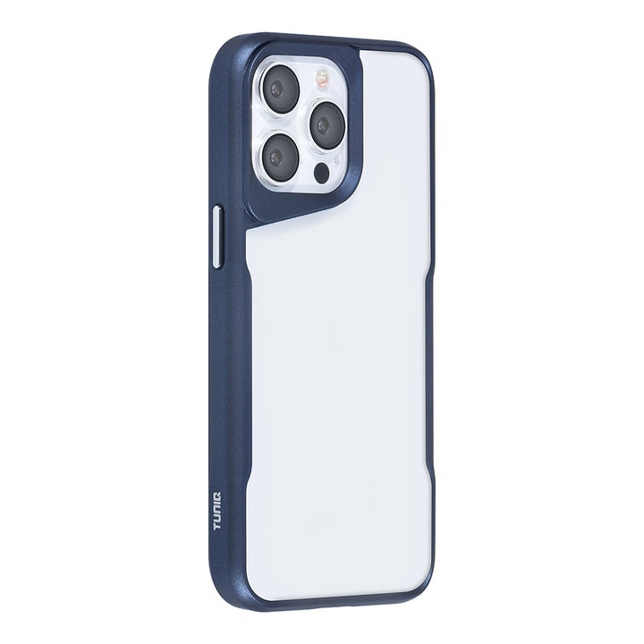 TUNIQ iPhone 14 Pro Max Backcover hoesje Silicone - DonkerBlauw-Hoesjes-Ilumina Benelux