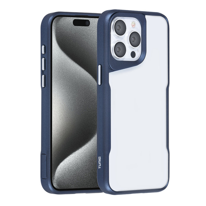 TUNIQ iPhone 14 Pro Max Backcover hoesje Silicone - DonkerBlauw-Hoesjes-Ilumina Benelux