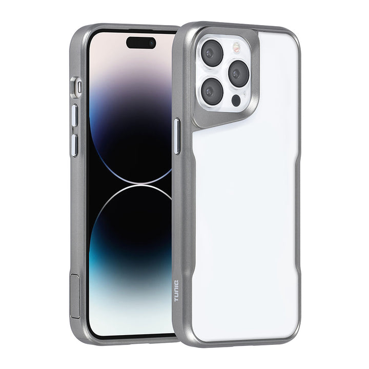 TUNIQ iPhone 14 Pro Max Backcover hoesje Silicone - Grijs-Hoesjes-Ilumina Benelux