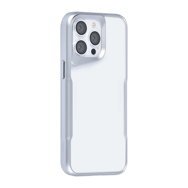 TUNIQ iPhone 14 Pro Max Backcover hoesje Silicone - Zilver-Hoesjes-Ilumina Benelux