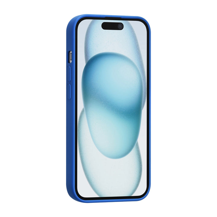 TUNIQ iPhone 15 Backcover hoesje - Diepblauw-Hoesjes-Ilumina Benelux