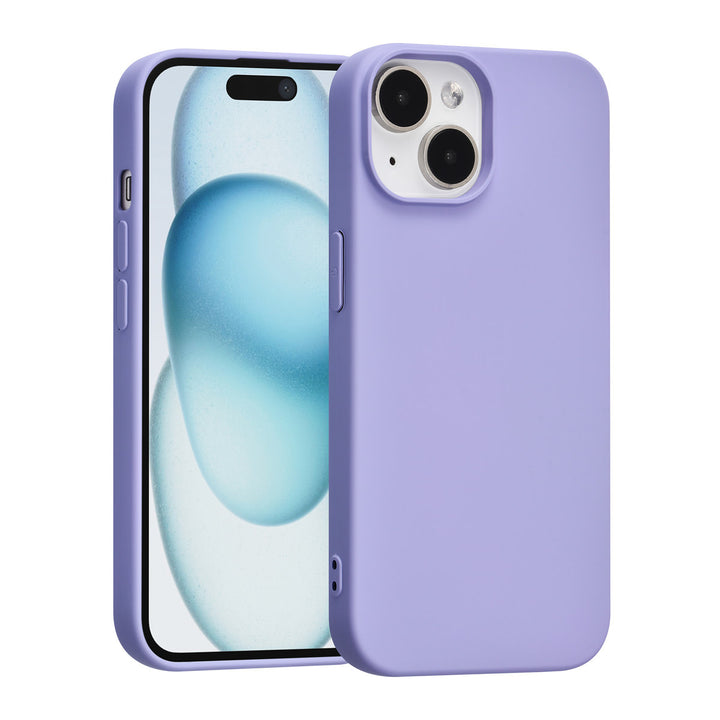 TUNIQ iPhone 15 Backcover hoesje - Lila-Hoesjes-Ilumina Benelux