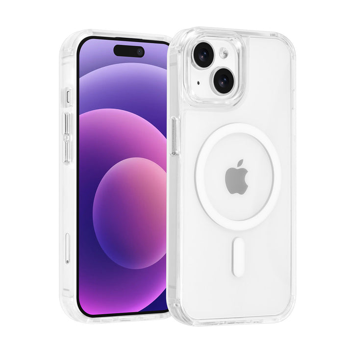 TUNIQ iPhone 15 Backcover hoesje - Magsafe - Antishock - Transparant-Hoesjes-Ilumina Benelux