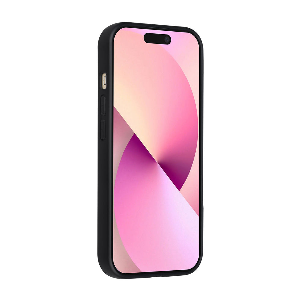 TUNIQ iPhone 15 Backcover hoesje - Magsafe With Ring Stand - Hanger - Zwart-Hoesjes-Ilumina Benelux