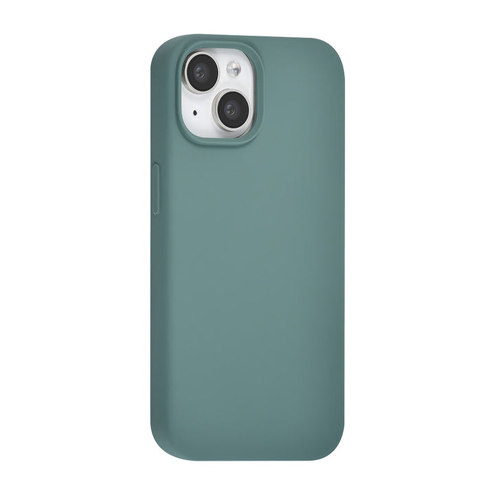 TUNIQ iPhone 15 Backcover hoesje Premium Liquid silicone - Groen-Hoesjes-Ilumina Benelux