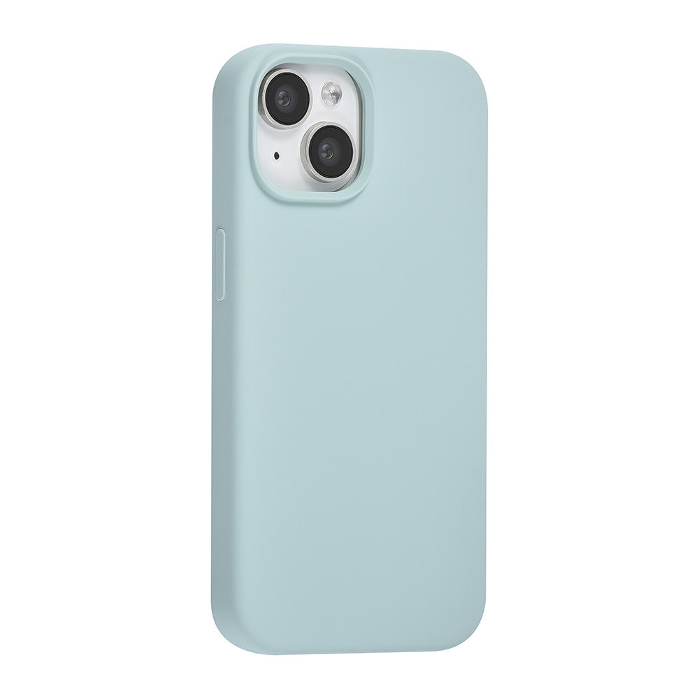 TUNIQ iPhone 15 Backcover hoesje Premium Liquid silicone - LichtBlauw-Hoesjes-Ilumina Benelux
