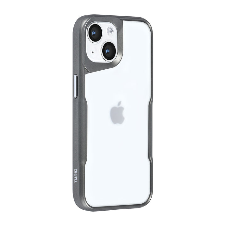 TUNIQ iPhone 15 Backcover hoesje Silicone - Grijs-Hoesjes-Ilumina Benelux