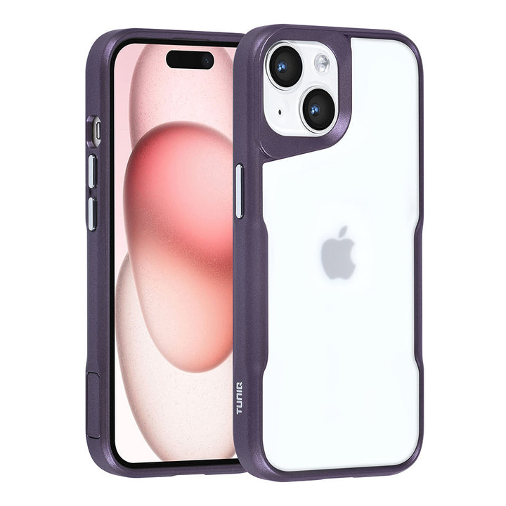 TUNIQ iPhone 15 Backcover hoesje Silicone - Paars-Hoesjes-Ilumina Benelux