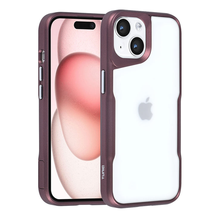 TUNIQ iPhone 15 Backcover hoesje Silicone - Rood-Hoesjes-Ilumina Benelux