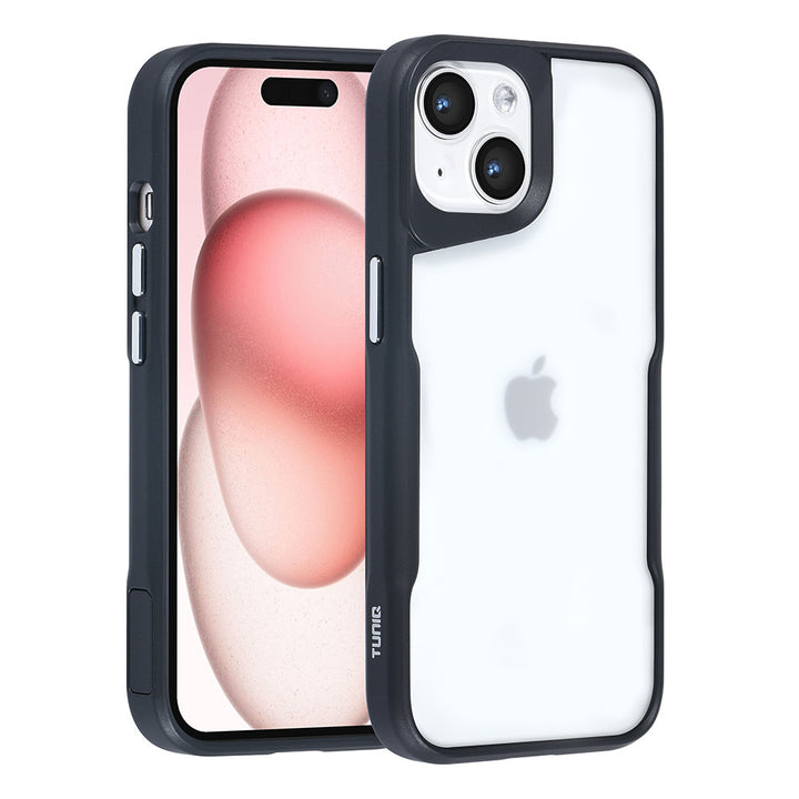 TUNIQ iPhone 15 Backcover hoesje Silicone - Zwart-Hoesjes-Ilumina Benelux