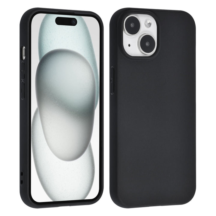 TUNIQ iPhone 15 Backcover hoesje - Zwart-Hoesjes-Ilumina Benelux