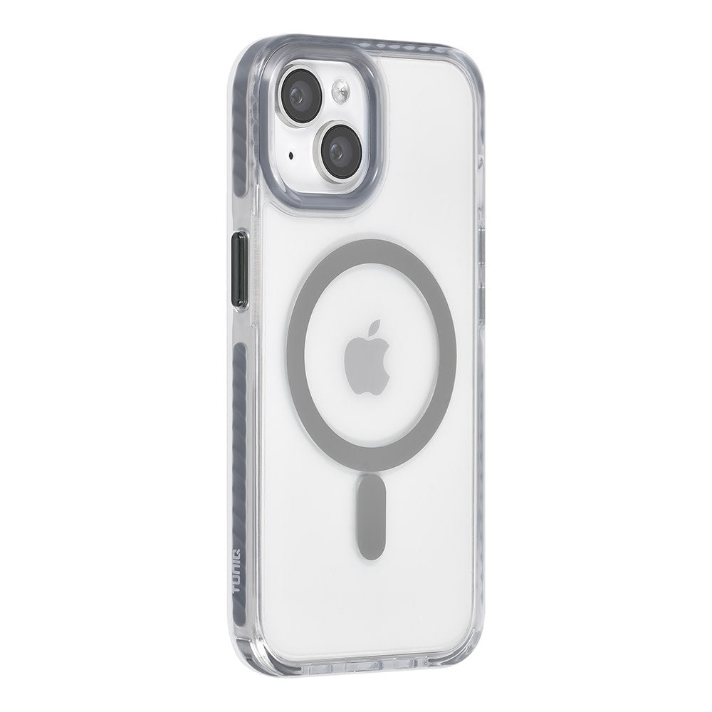 TUNIQ iPhone 15 Backcover hoesje neck cord - magsafe - Grijs-Hoesjes-Ilumina Benelux