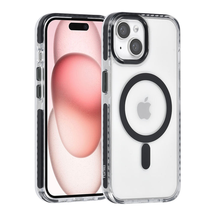 TUNIQ iPhone 15 Backcover hoesje neck cord - magsafe - Zwart-Hoesjes-Ilumina Benelux