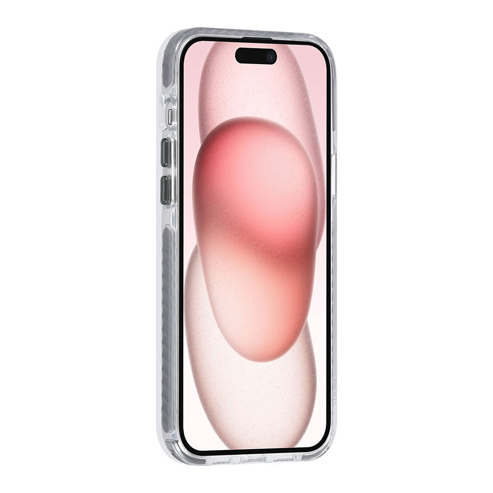 TUNIQ iPhone 15 Plus Backcover hoesje neck cord - magsafe - Grijs-Hoesjes-Ilumina Benelux